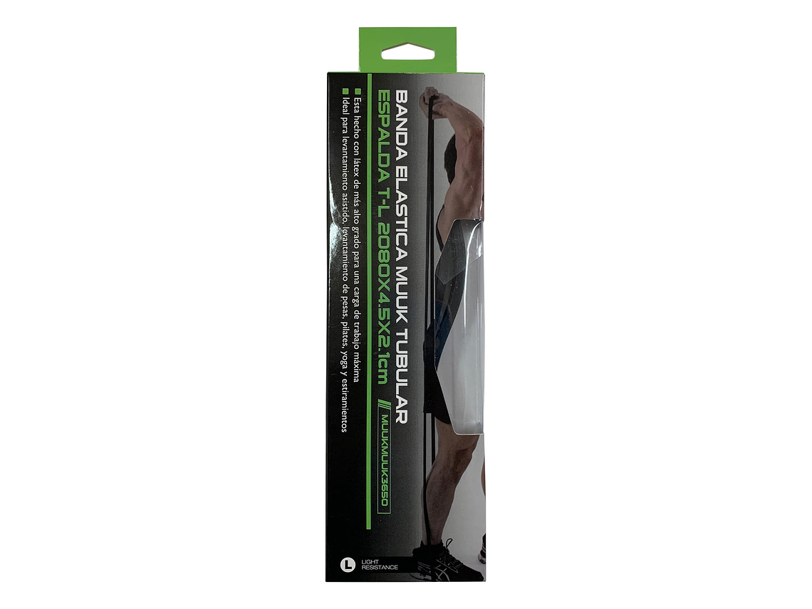 Banda Elastica Muuk Tubular Espalda Light 208X4.5X2.1Cm 3