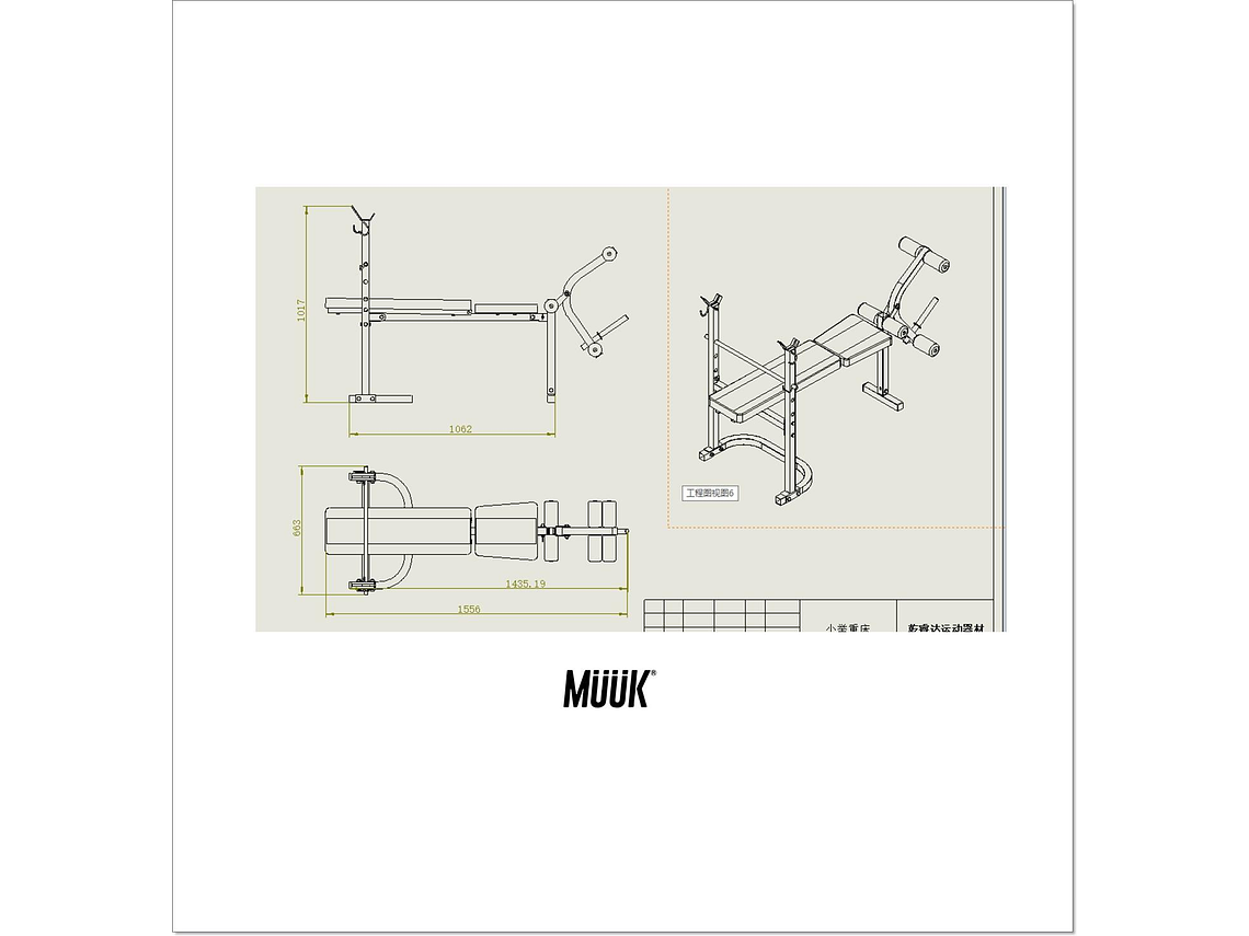 Banca De Ejercicios Plegable Muuk 2