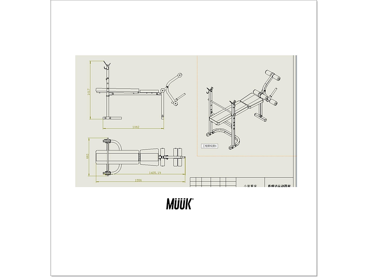 Banca De Ejercicios Plegable Muuk 2