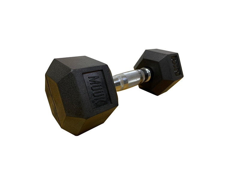 Mancuerna Hexagonal Muuk Goma 6Kg 1