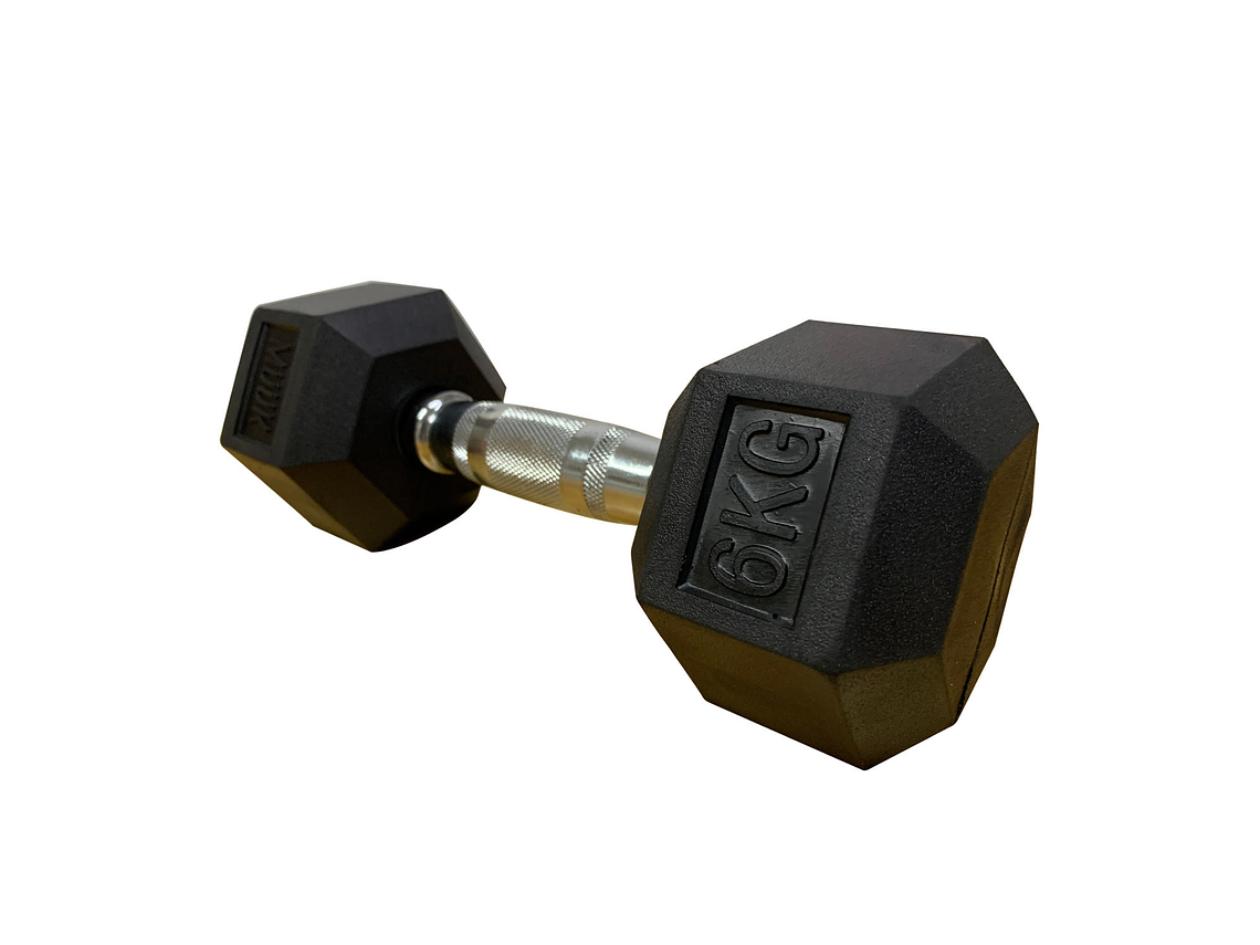 Mancuerna Hexagonal Muuk Goma 6Kg 2