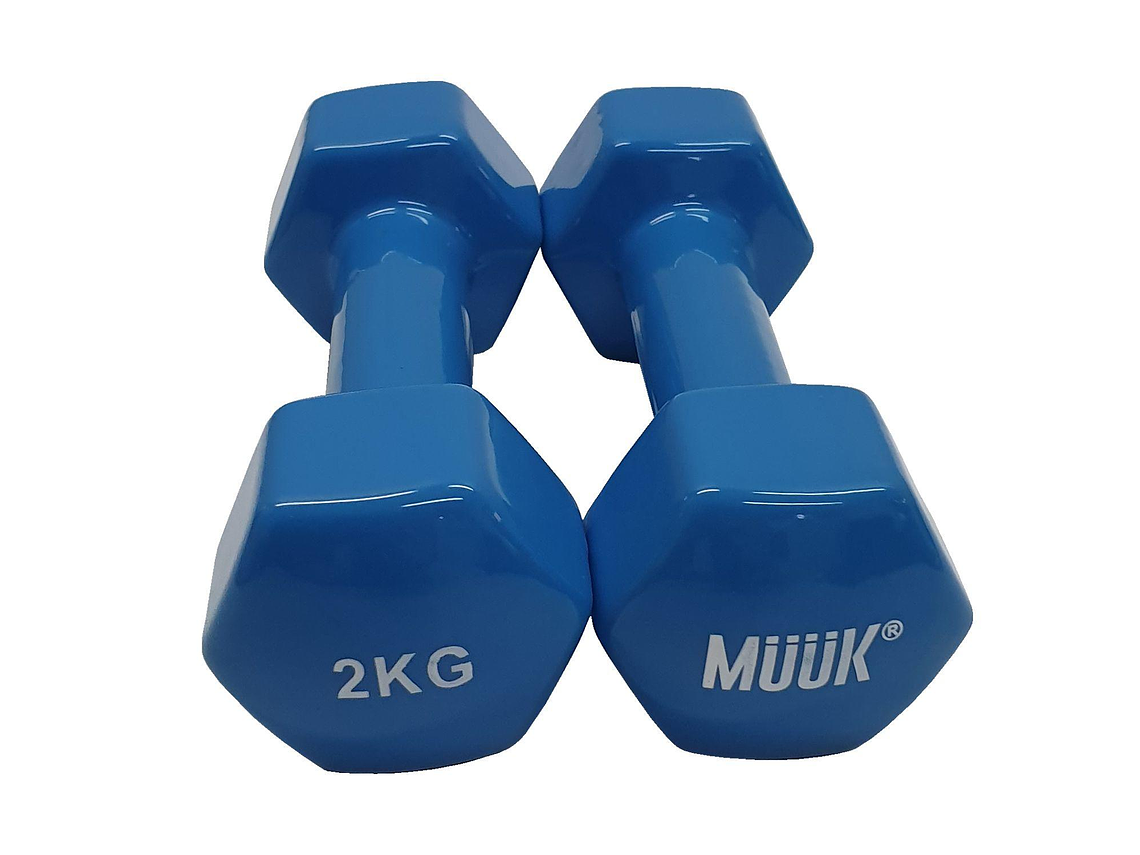 Mancuerna Muuk Pvc 2 X 2 Kg 1