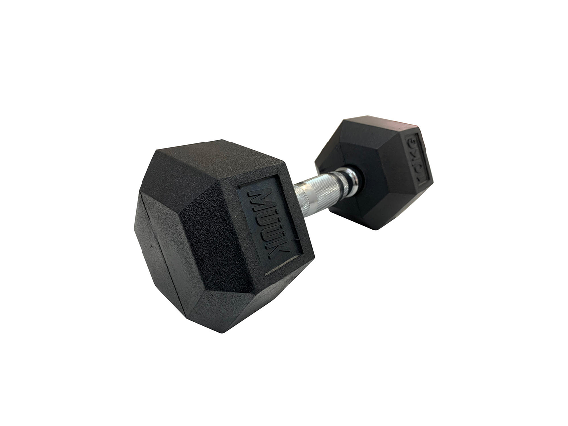Mancuerna Hexagonal Muuk Goma 10Kg 1