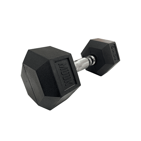 Mancuerna Hexagonal Muuk Goma 10Kg