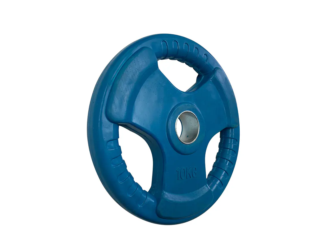 Disco Olimpico Con Aza Muuk 10 Kg 2