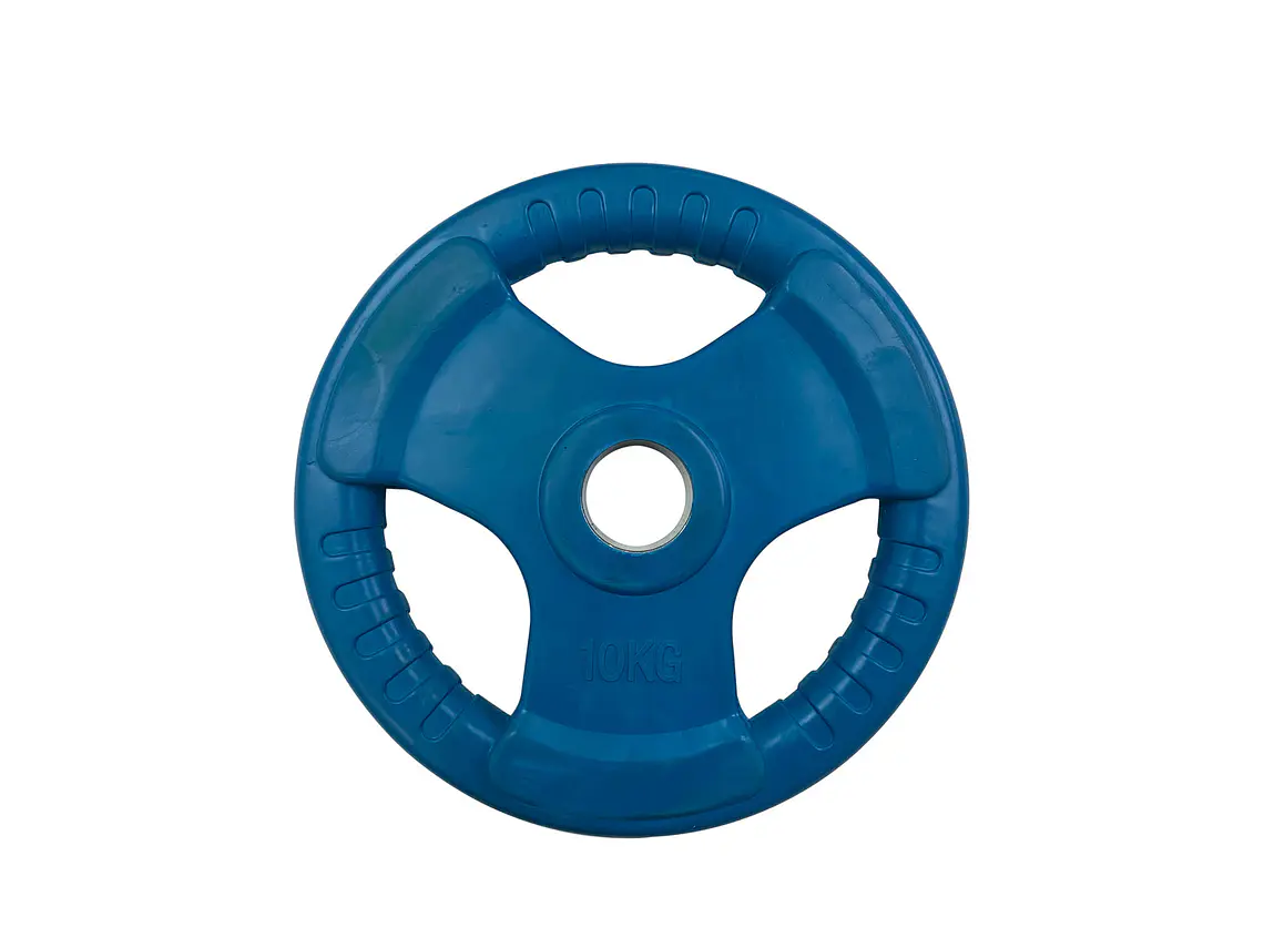 Disco Olimpico Con Aza Muuk 10 Kg 1