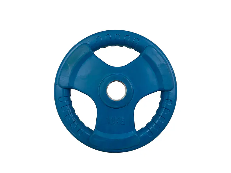 Disco Olimpico Con Aza Muuk 10 Kg 1