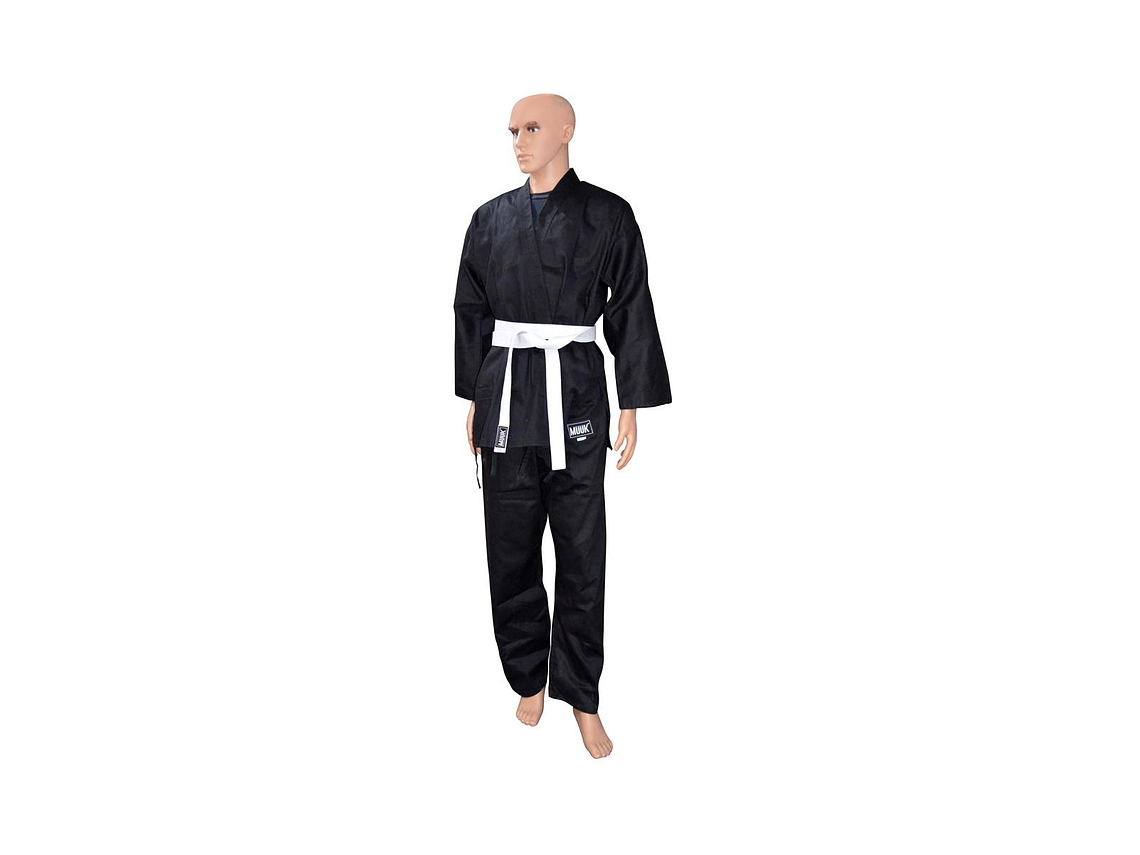 Traje De Karate Muuk Negro 1