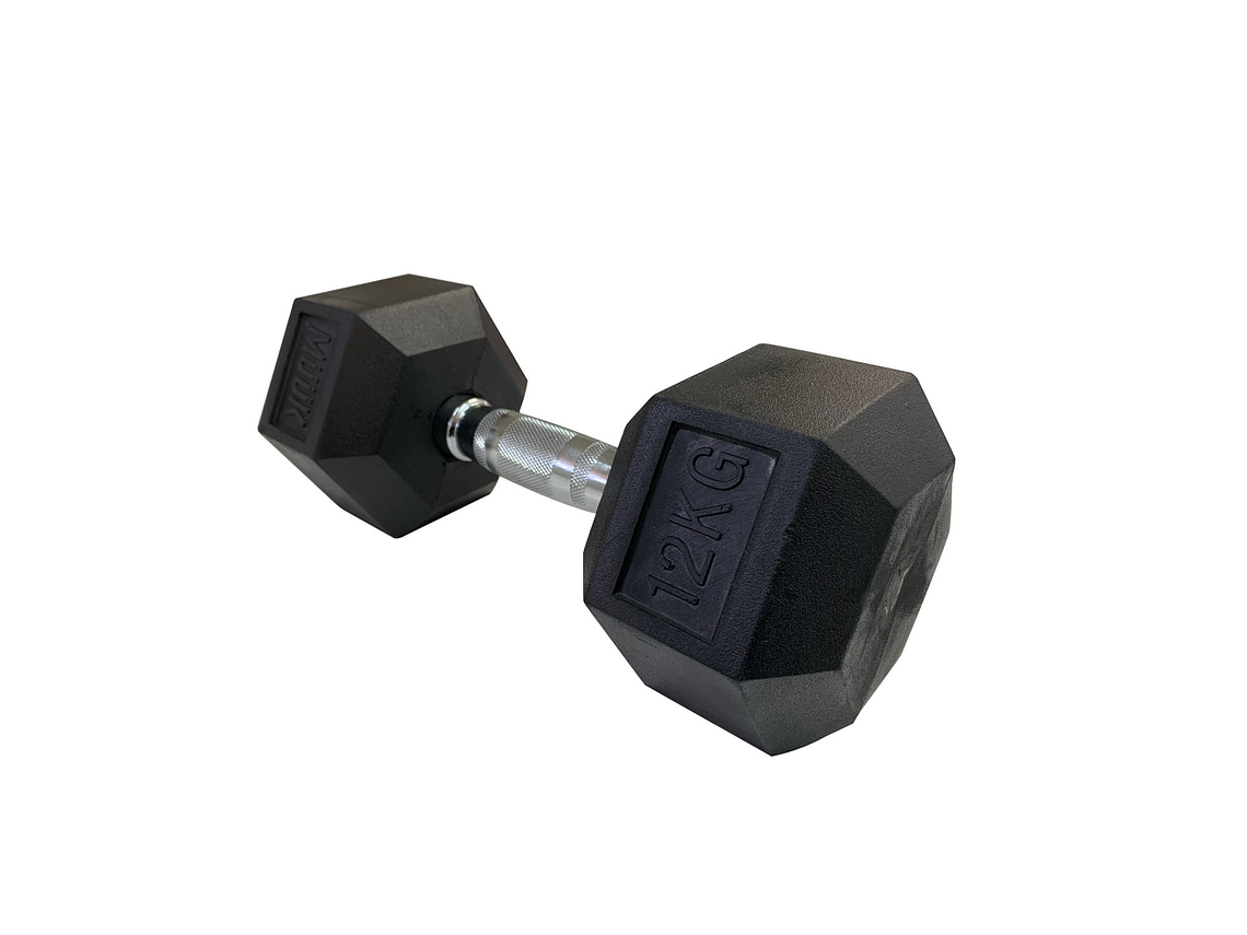 Mancuerna Hexagonal Muuk Goma 12Kg 2