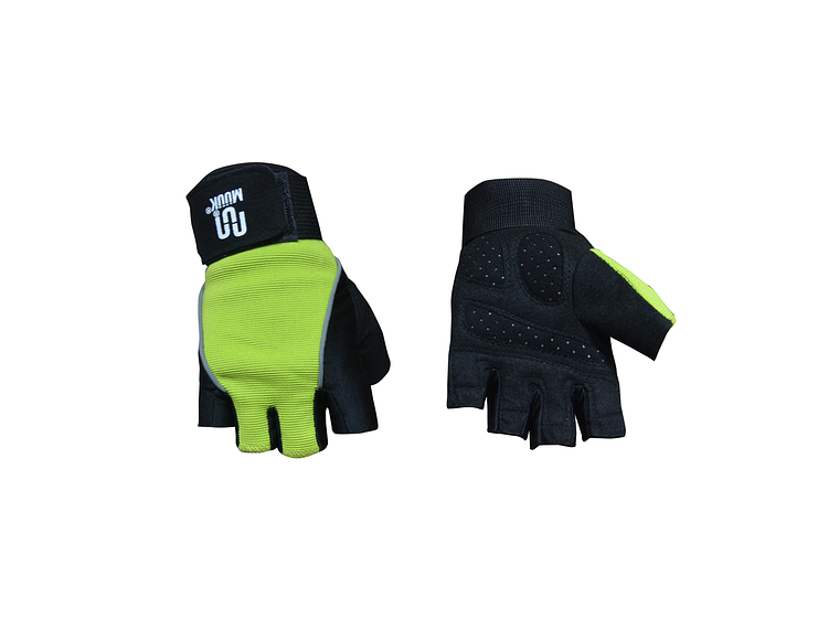 Guantes Para Pesas Muuk Super Fibra Polyster Pu 1