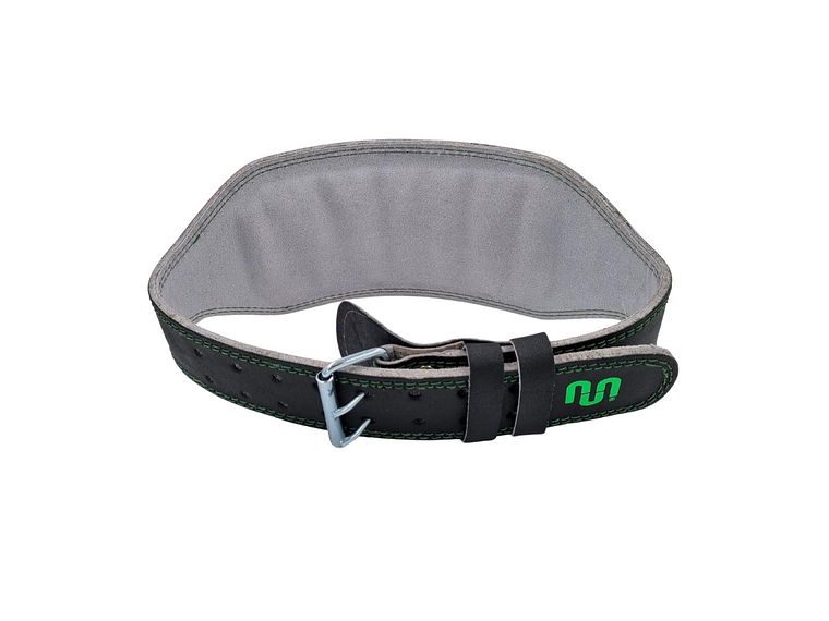 Cinturon De Pesas Cuero Muuk Verde 2