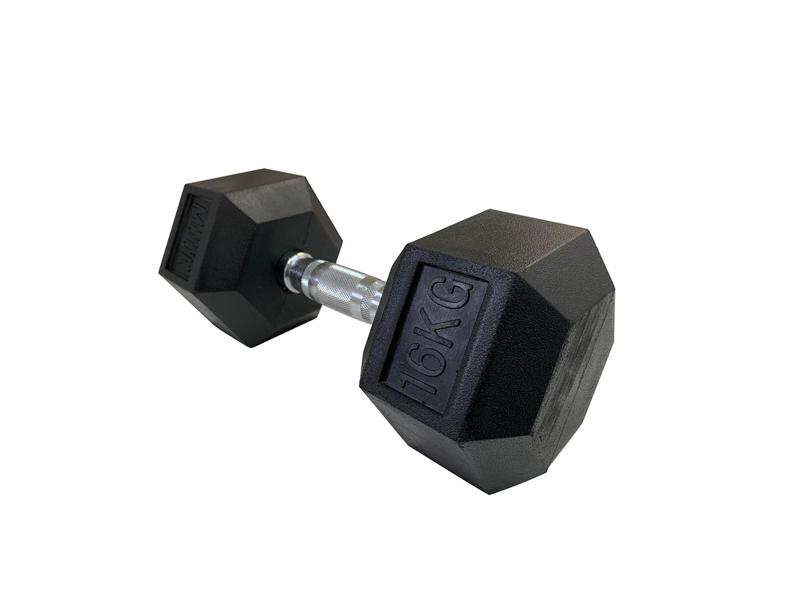 Mancuerna Hexagonal Muuk Goma 16Kg 2