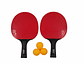 Set de Ping Pong Paletas + Pelotas Muuk - Miniatura 1