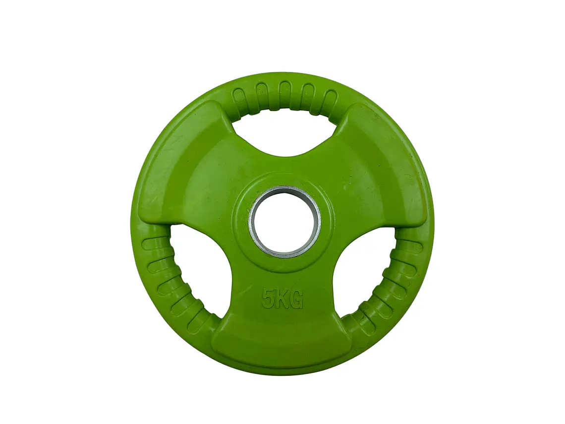 Disco Olimpico Con Aza Muuk 5 Kg 1