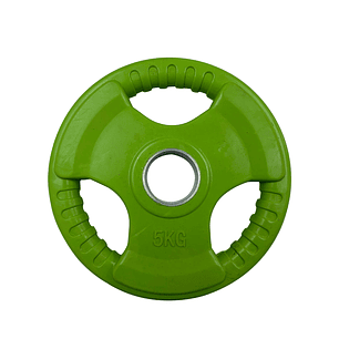 Disco Olimpico Con Aza Muuk 5 Kg