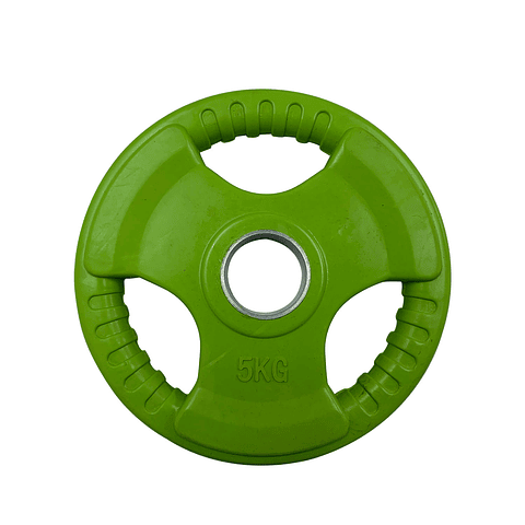 Disco Olimpico Con Aza Muuk 5 Kg