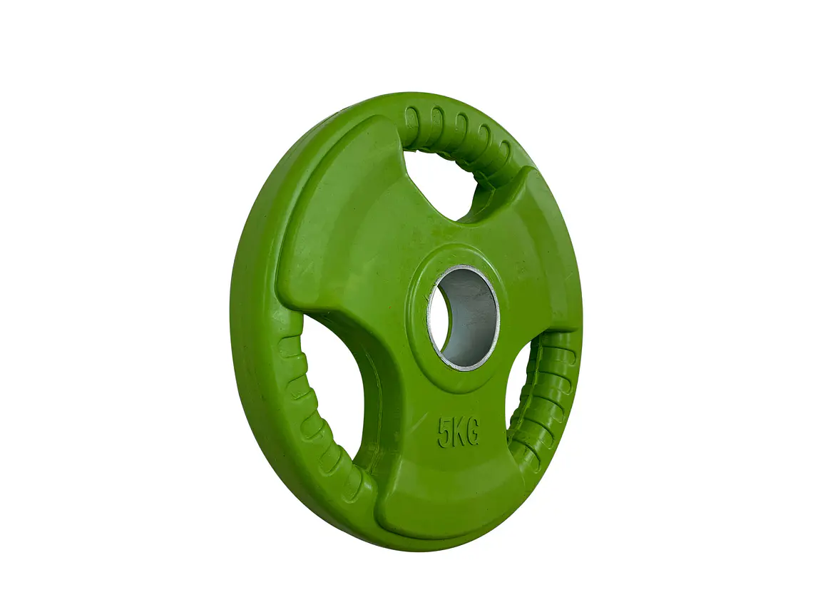 Disco Olimpico Con Aza Muuk 5 Kg 2