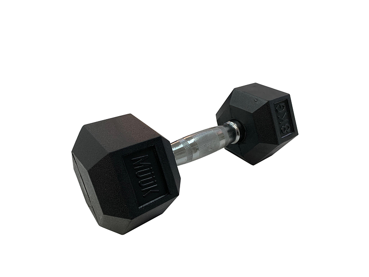 Mancuerna Hexagonal Muuk Goma 8Kg 1