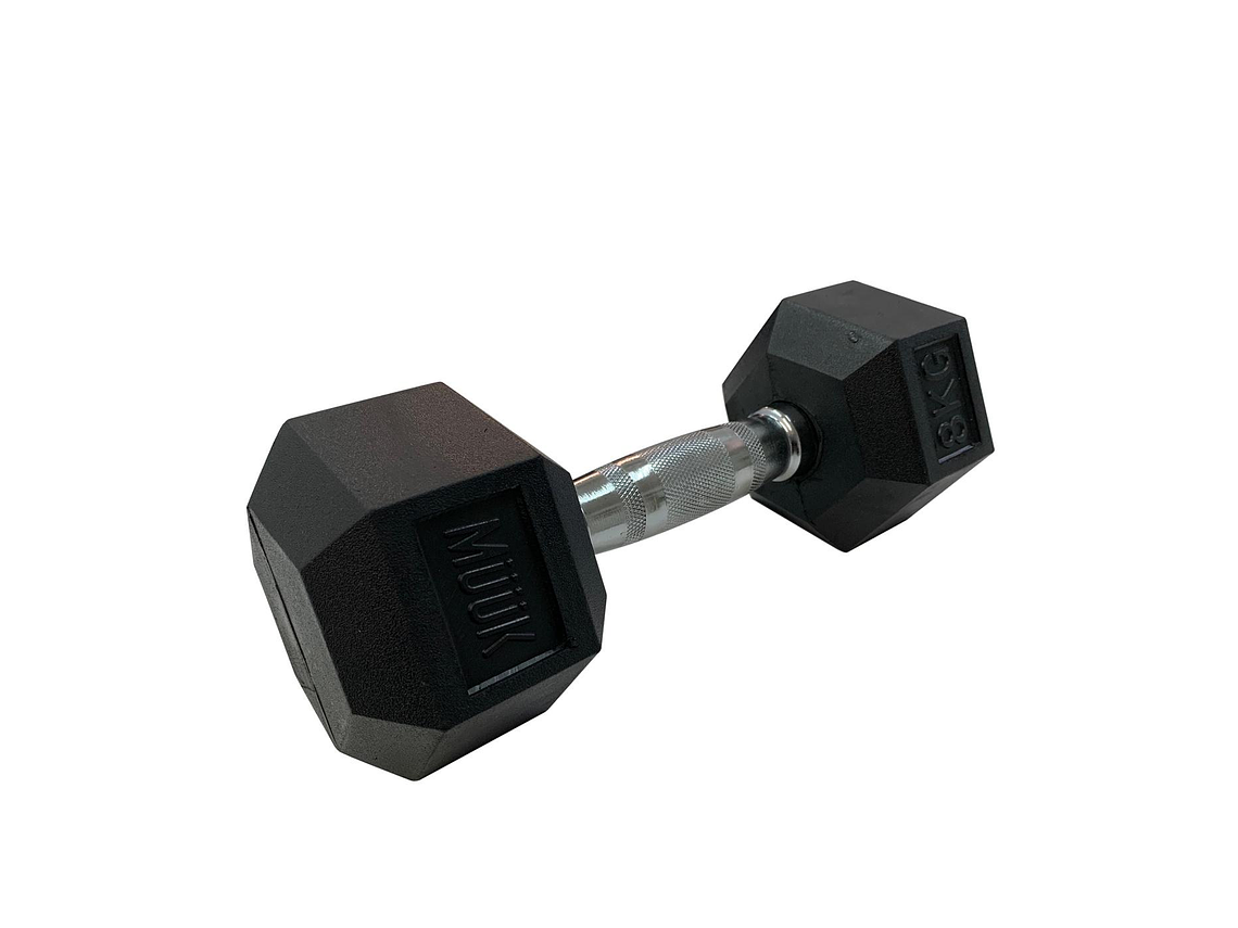 Mancuerna Hexagonal Muuk Goma 12,5 Kg 1