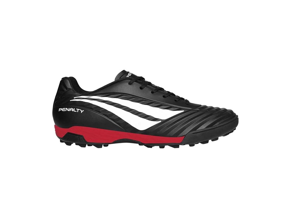 Zapato de Futbolito Penalty Brasil 70 Neo Negro/Rojo 1
