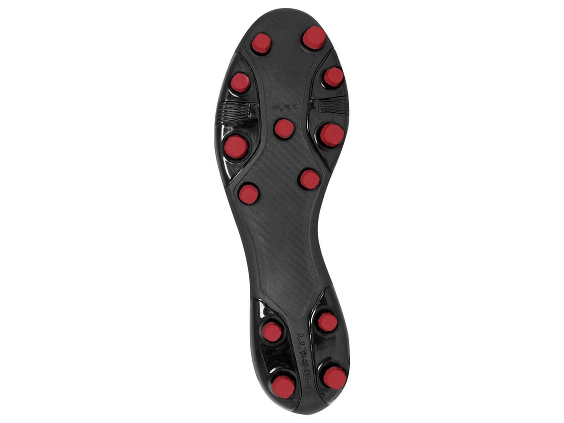 Zapato de Futbol Penalty Brasil 70 Neo Blanco/Rojo 4