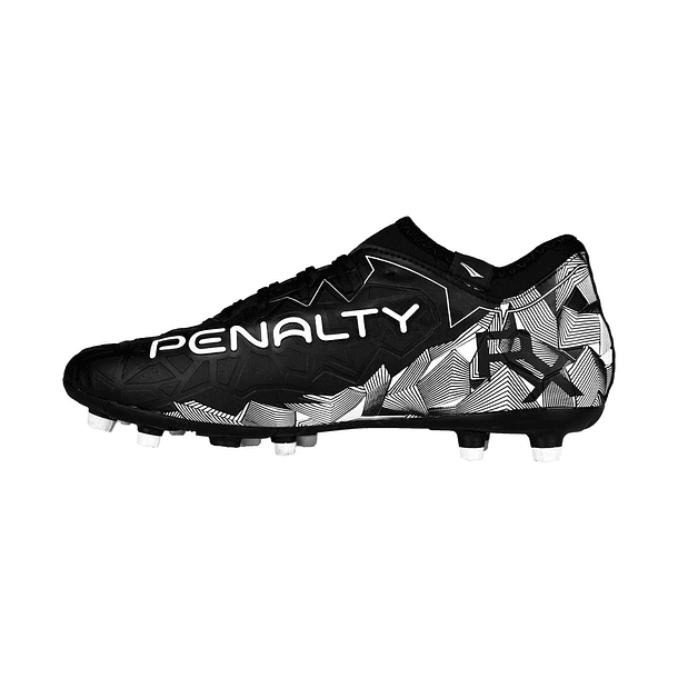 Zapato de Futbol Penalty Rx Locker Xxi Negro/Blanco 2