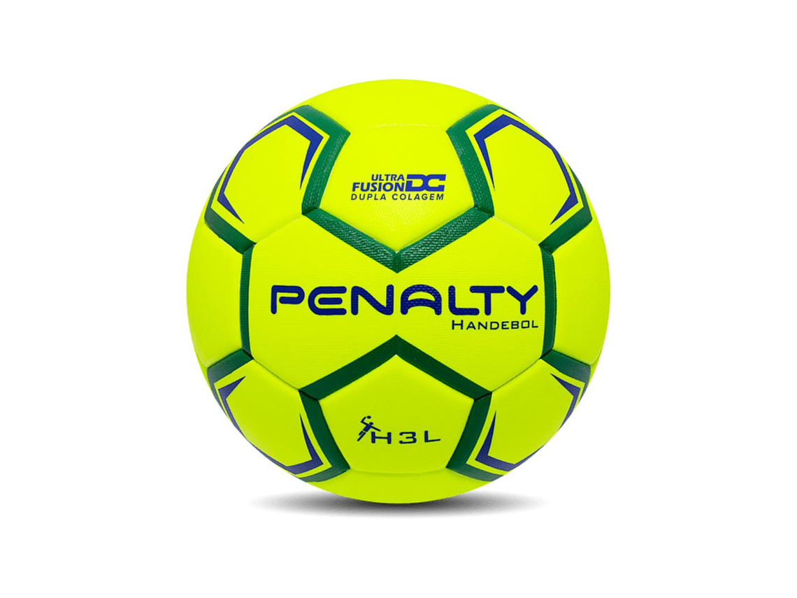 Balón de Handball Penalty Ultra Fusion H3L Verde/Amarillo 1