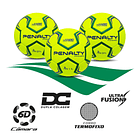 Balón de Handball Penalty Ultra Fusion H3L Verde/Amarillo 2