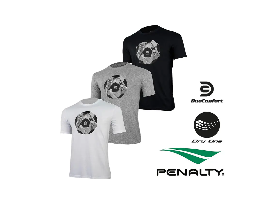 Polera Penalty Pelota Negro 6