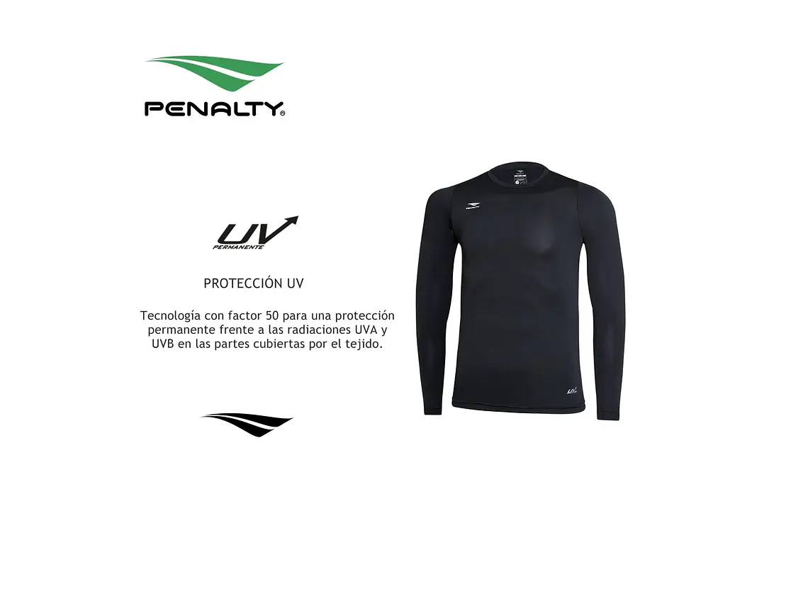 Primera Capa Skin Térmica Penalty ML 075 Negro 7