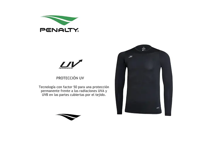 Primera Capa Skin Térmica Penalty ML 075 Negro 7