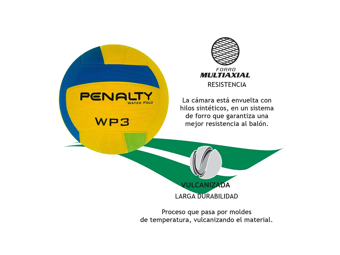 Balon de Water Polo Penalty Masc VIII 2