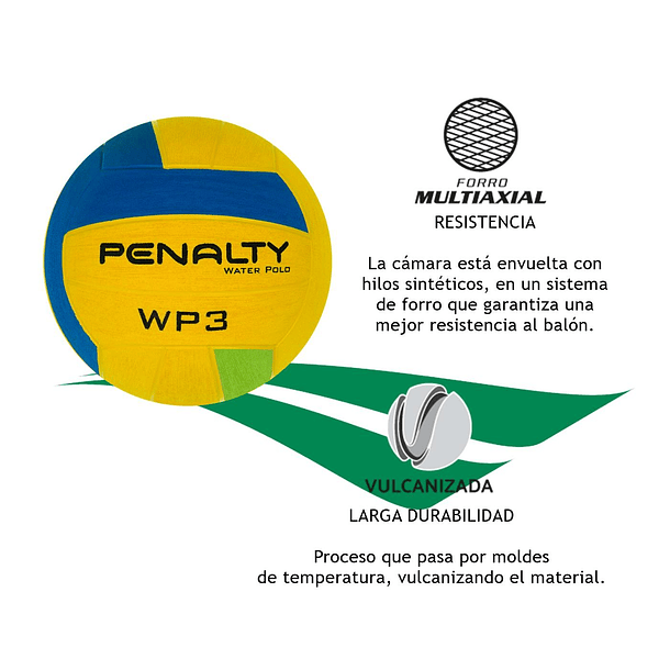 Balon de Water Polo Penalty Masc VIII 2
