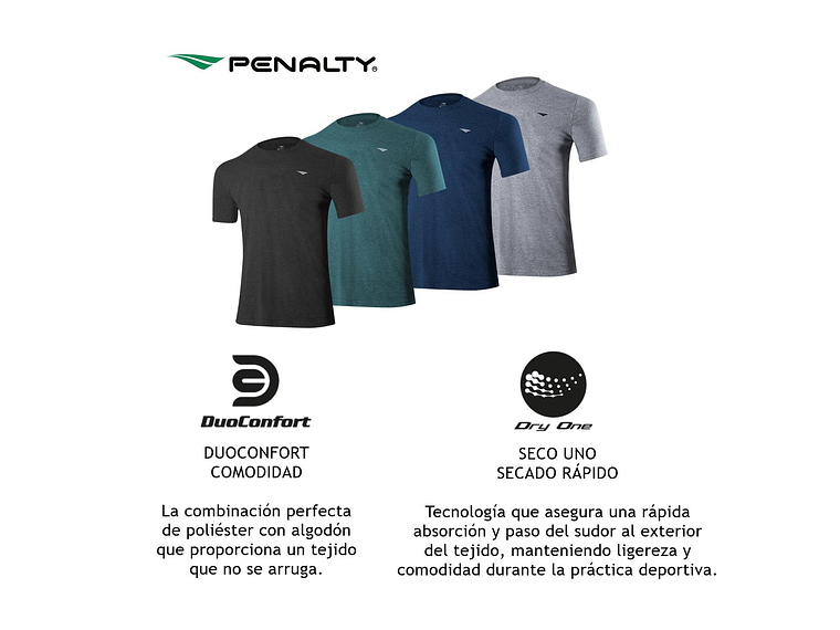 Polera Penalty Duo Petroleo 6