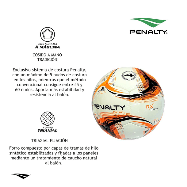 Balón de Futsal Penalty RX Digital 3