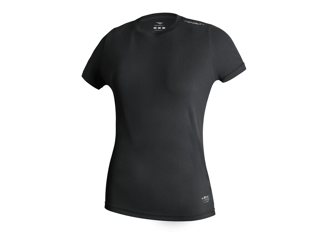 Polera Block Femenina Negro 1