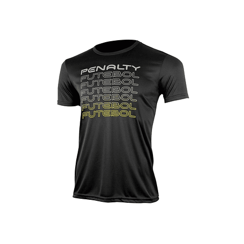 Polera Penalty Futbol Negro