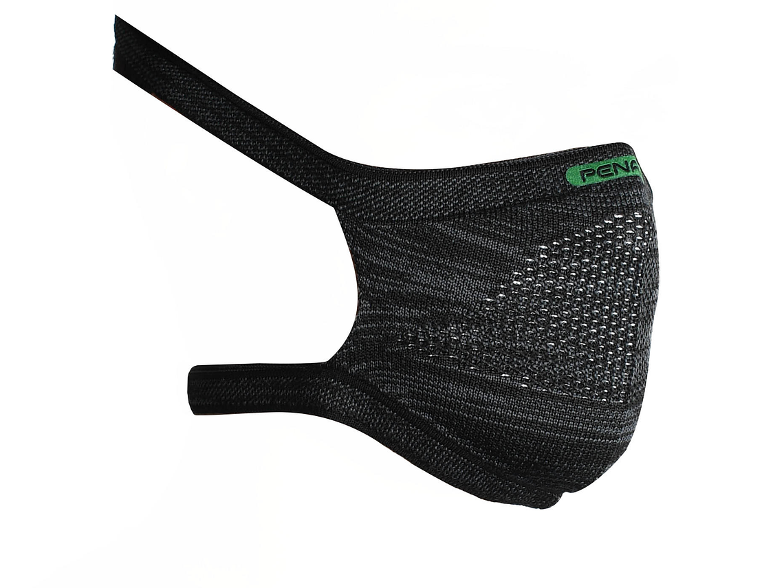 Mascarilla Deportiva Penalty Block Pro Negro Gris 1