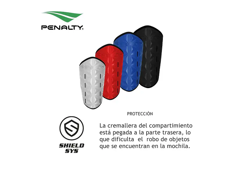 Canillera de Fútbol Penalty Matis X 17