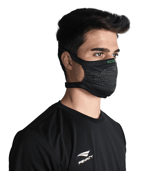 Mascarilla Deportiva Penalty Block Pro Negro Gris
