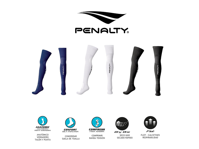 Medias de Futbol Penalty Kids 3