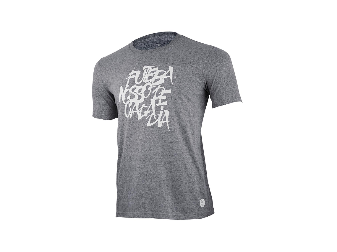 Polera Penalty Futbol Diario Gris 1