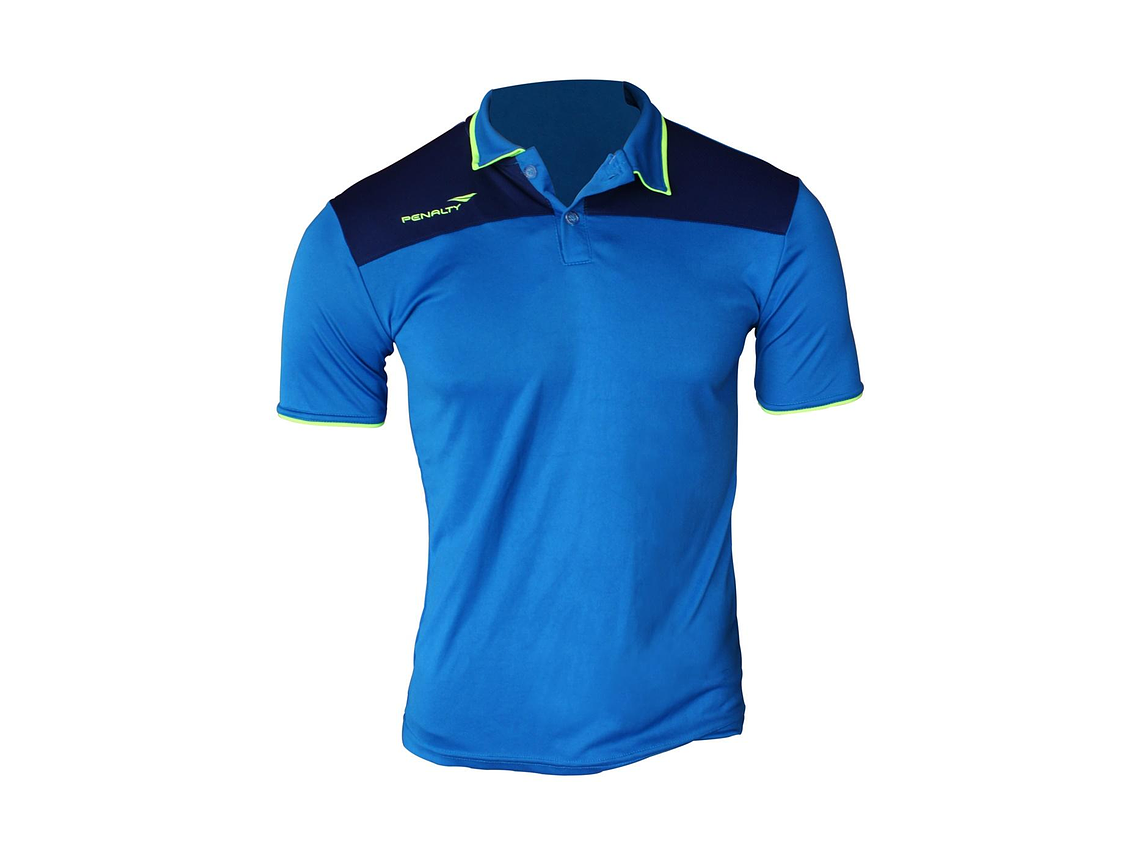 Polera Penalty Polo Br70 Uv Azul 1