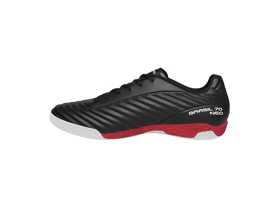 Zapato de Futsal Penalty Brasil 70 Neo Negro/Rojo 2