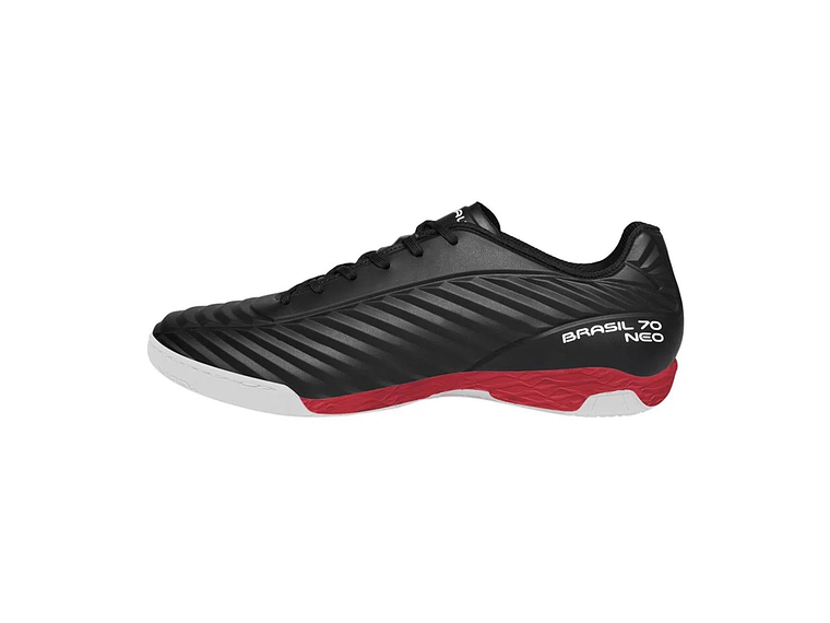 Zapato de Futsal Penalty Brasil 70 Neo Negro/Rojo 2