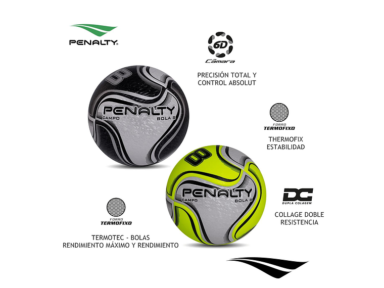 Balon de Futbol Penalty Bola 8 R2 13