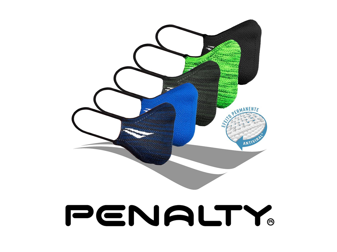 Mascarilla Deportiva Penalty Block Traino Verde 2