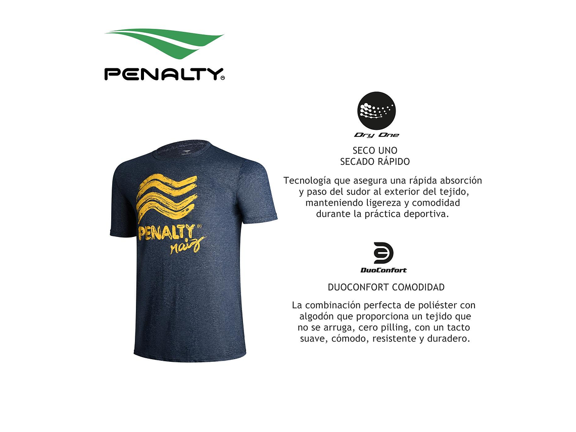 Camiseta Penalty Raiz Brush Azul 9