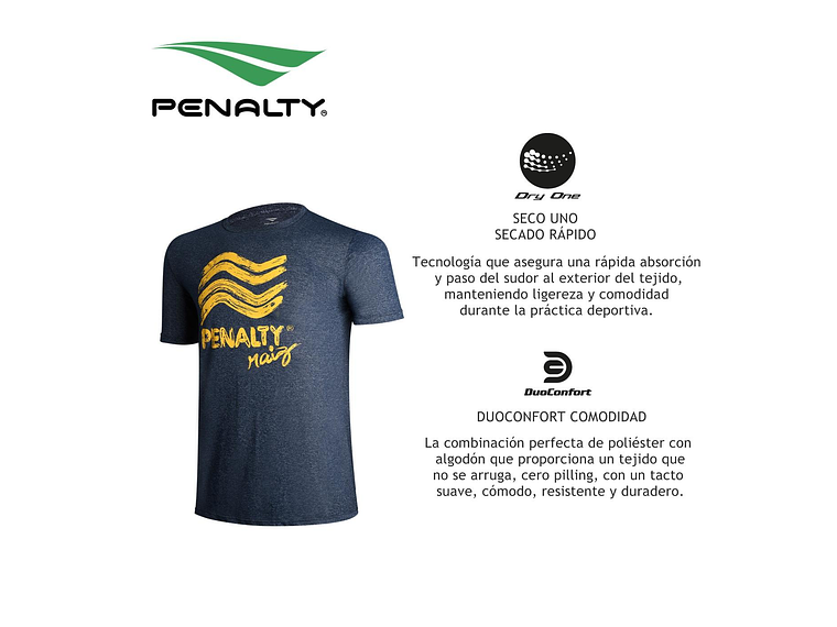 Camiseta Penalty Raiz Brush Azul 9