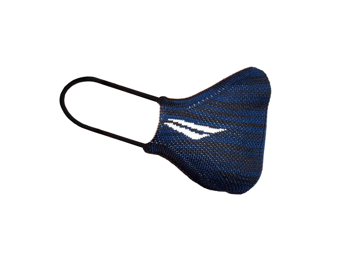 Mascarilla Deportiva Penalty Block Traino Negro Azul 1